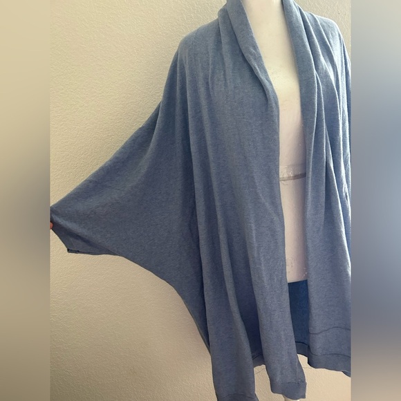 UGG Women's Soft Blue Open Cardigan - Picture 3 of 7